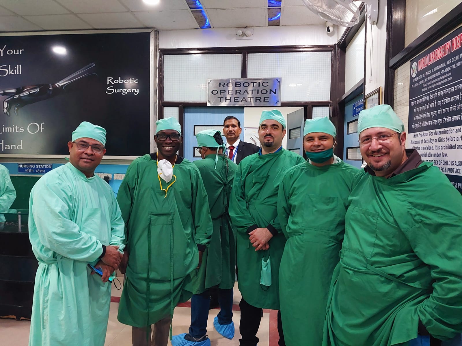 World laparoscopy hospital,  New Delhi India.